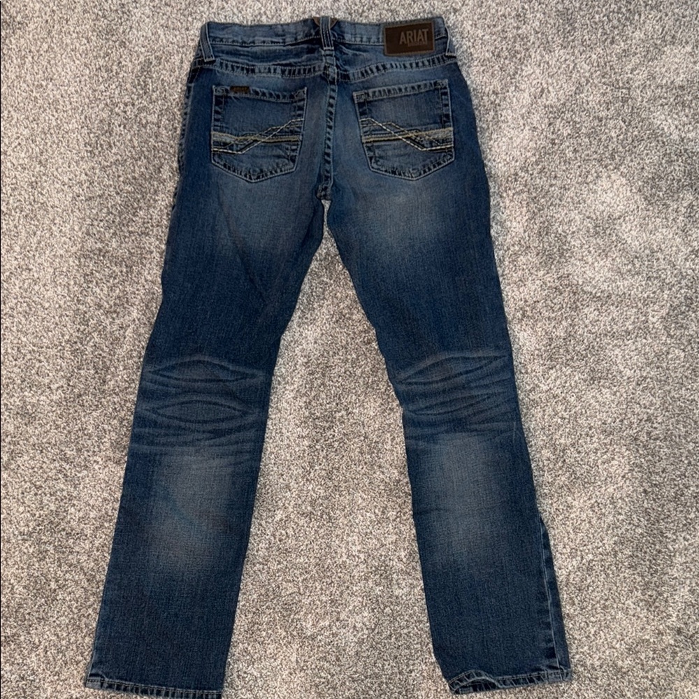 Ariat Men's Straight Low Rise Jeans Size 30 34